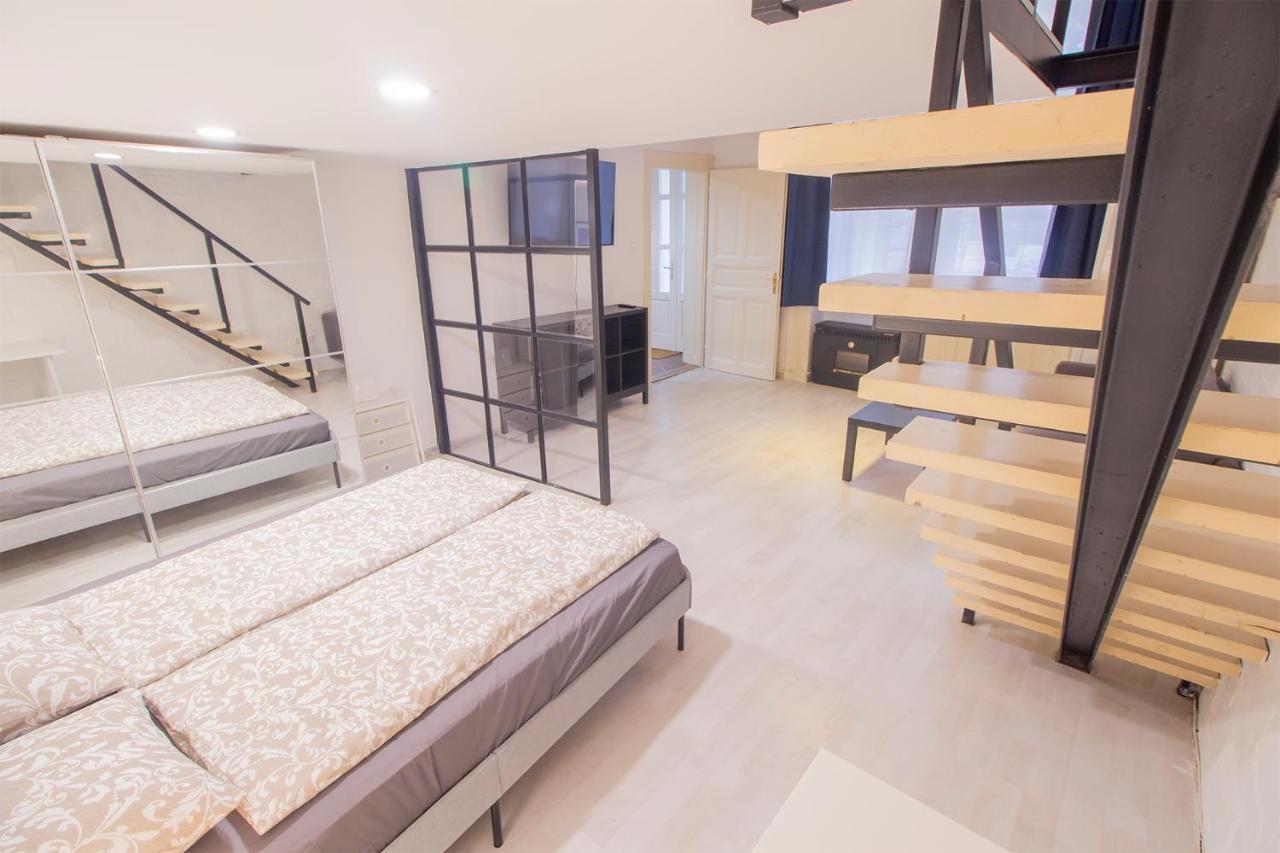 Industrial Double Loft Apartment Budapešť Exteriér fotografie